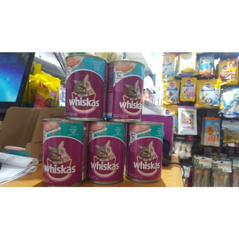 Whiskas kaleng makanan kucing WHISKAS 400gr
