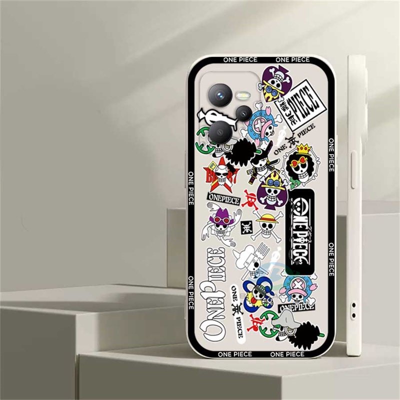 Soft Case Silikon Motif Pirate King Untuk Realme C35 C21Y C25Y C21 C11 C25 C17 C15 C12 C3 C2 Realme 8i 7i 5 5i 6i 6 Pro 7 Pro