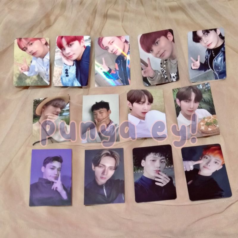 ATEEZ PHOTOCARD ZERO FEVER PART.2 / PART.3
