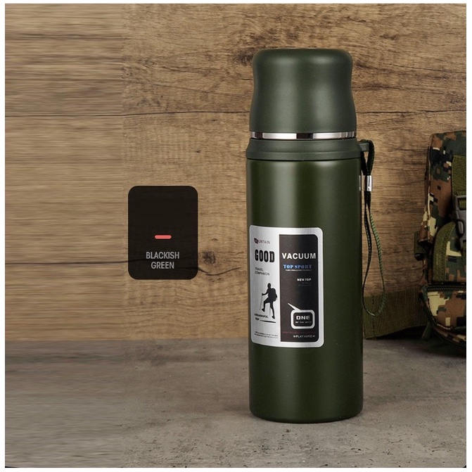 Botol Minum Termos Tumbler Tahan Air Panas&amp;Dingin Stainless Steel  304 ,820ML A36321-31