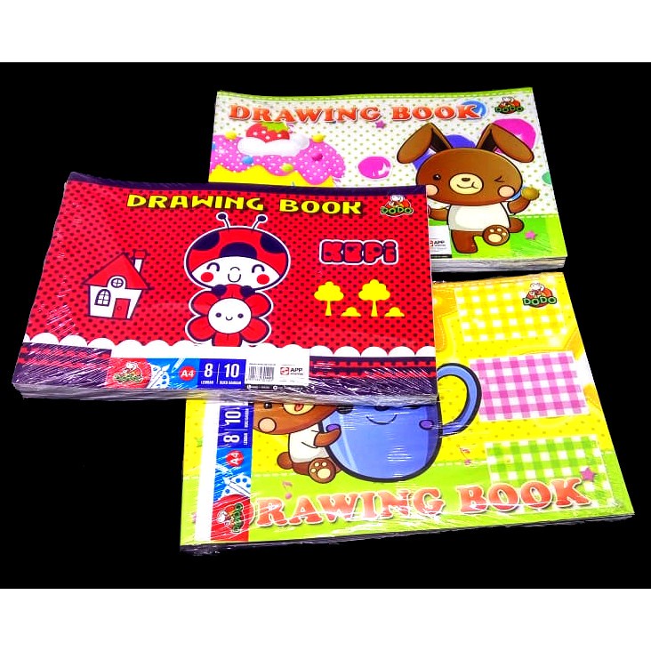 BUKU GAMBAR / DRAWING BOOK A4 per PCS