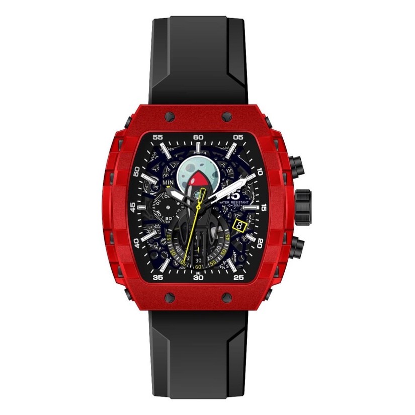 JAM TANGAN T5 H 3941 G ORIGINAL WATERESISTAN/JAM TANGAN PRI CHRONOGRAPH STOPWATCH/