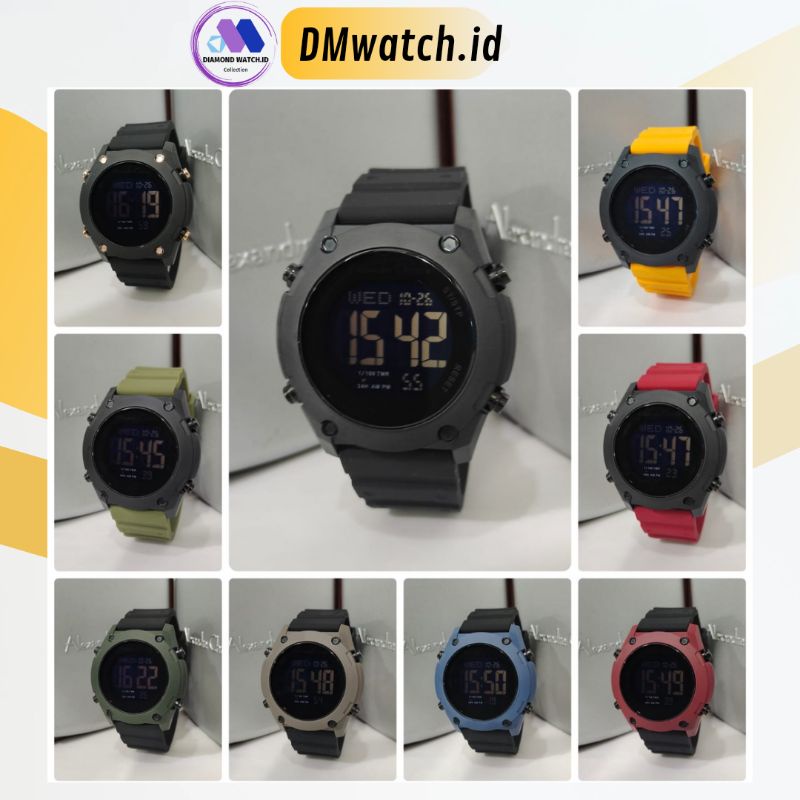 Jam Tangan Pria Digital Alexandre Christie AC9376 AC 9376 ORIGINAL Alexander Christie Garansi Resmi 