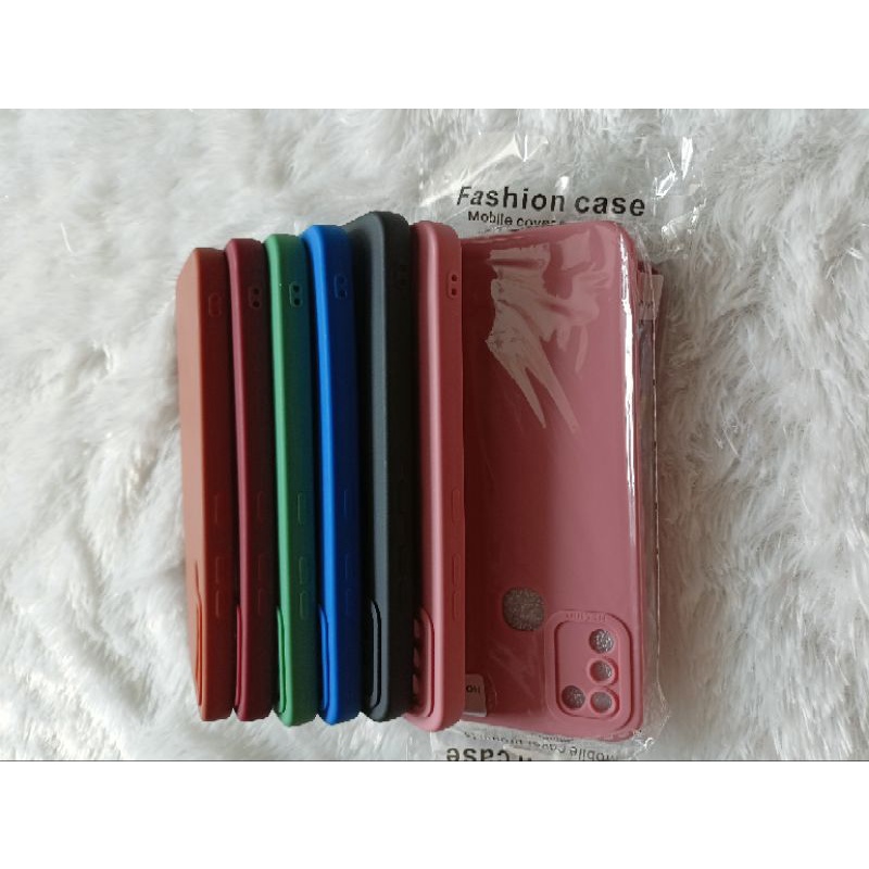 Softcase pro camera INFINIX HOT 10 TPU Candy pro macaron+