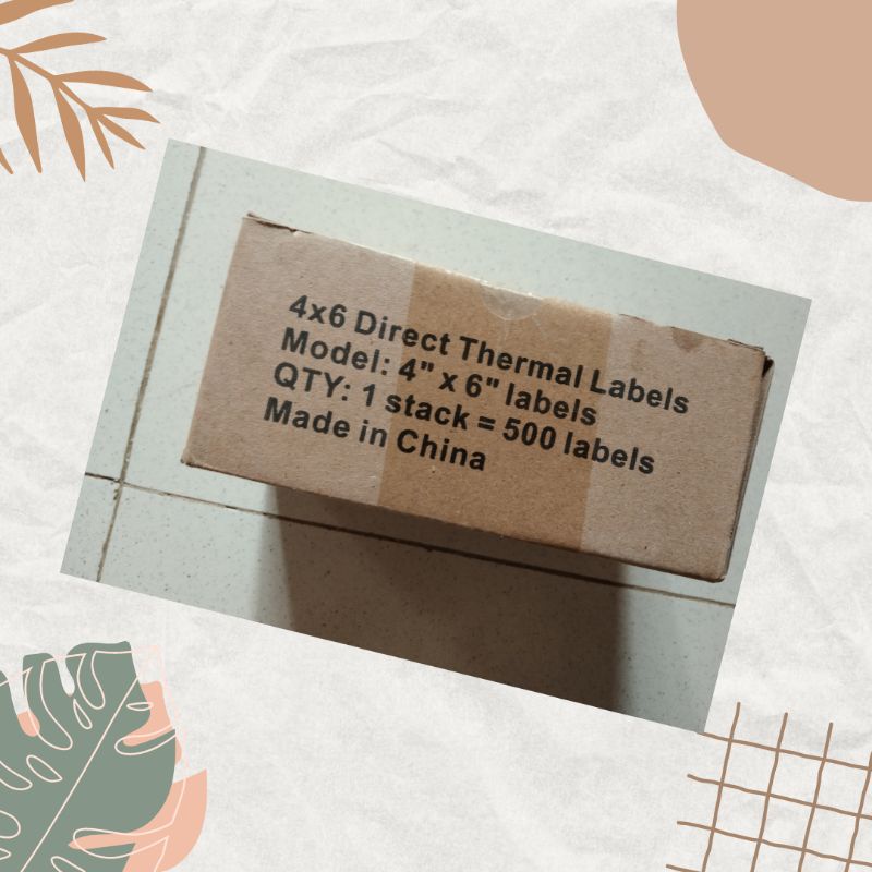 

Label thermal printer isi 500 lembar termurah