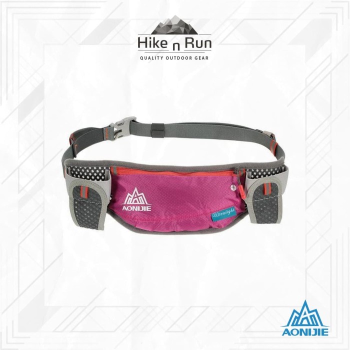 Tas Gym Tas Pinggang Aonijie Running Waist Pack 882 Rose Red
