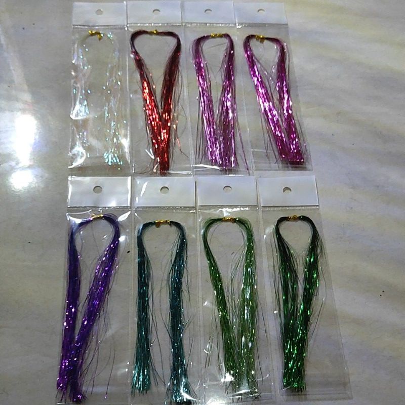 Benang Pita Metalik Flasher Sabiki Kotrekan Assist hook