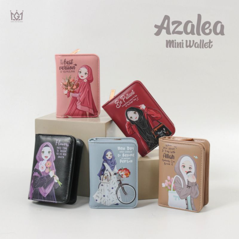 AZALEA MINI WALLET BY GANCI UNYU MUSLIMAH DOMPET MINI