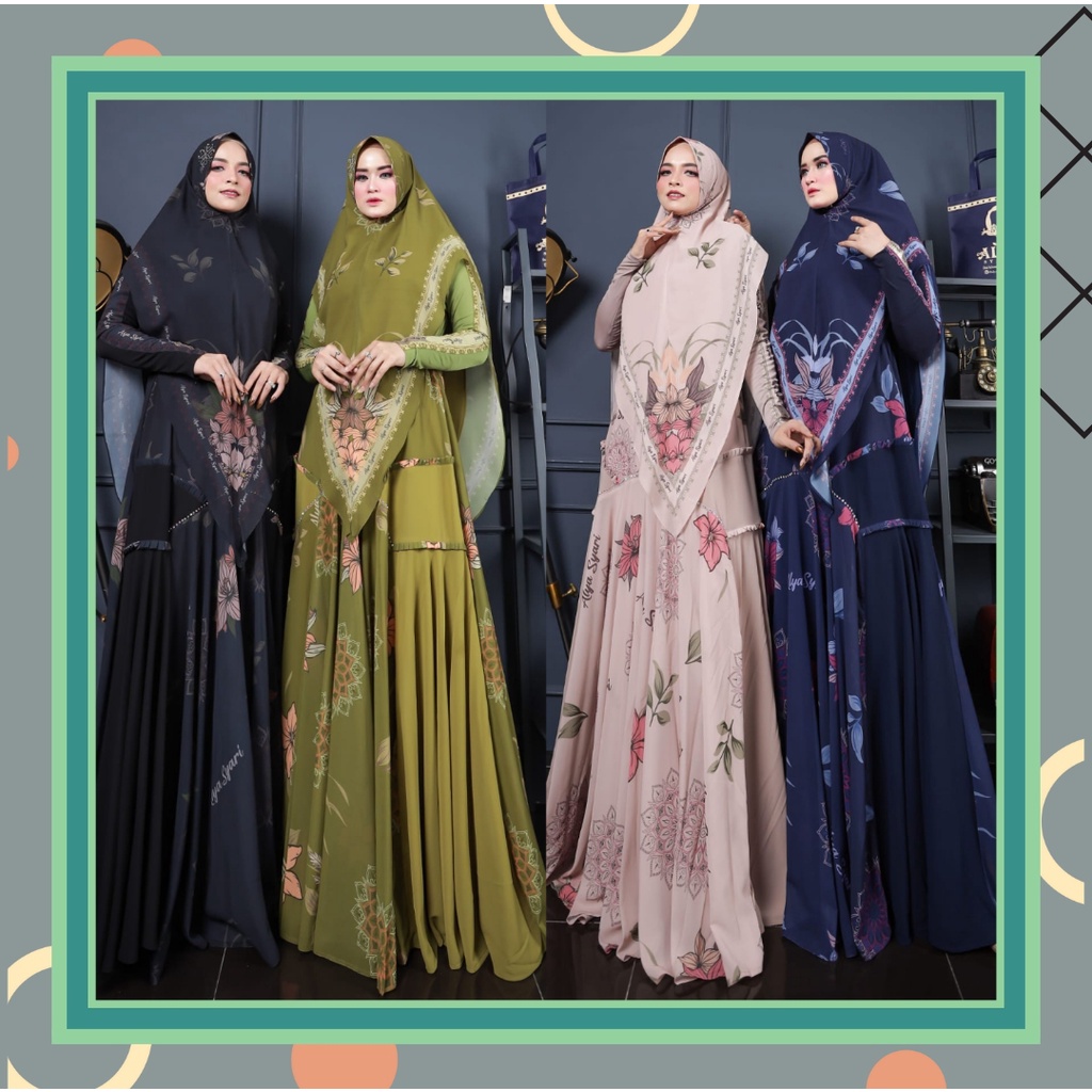 Maharani series syari ori by Alya (cek stok dlu yaa)