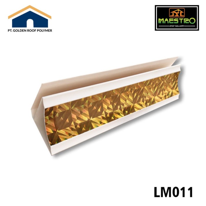 List Plafon PVC Golden LM011