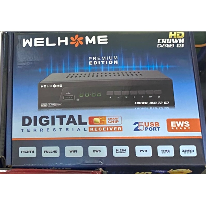 STB SET TOP BOX MERK WELHOME STB NOISE SANEX JURASIC