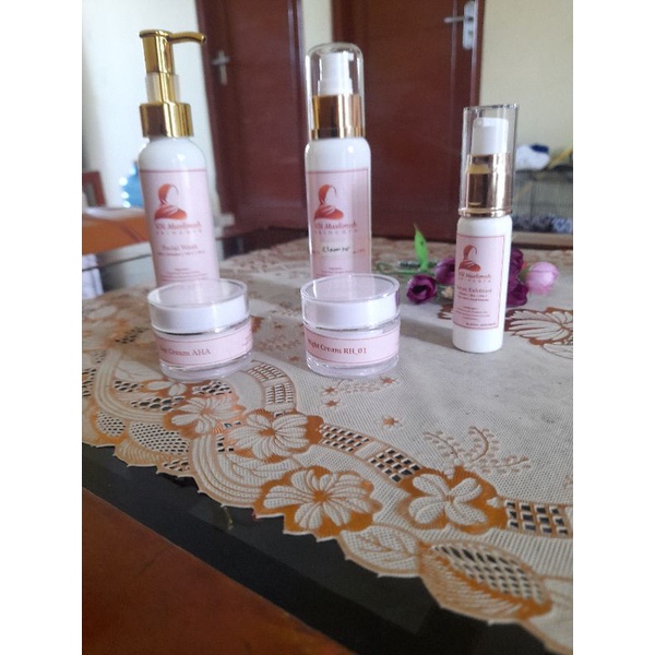 RH_muslimah skincare (paket whitening glowing)