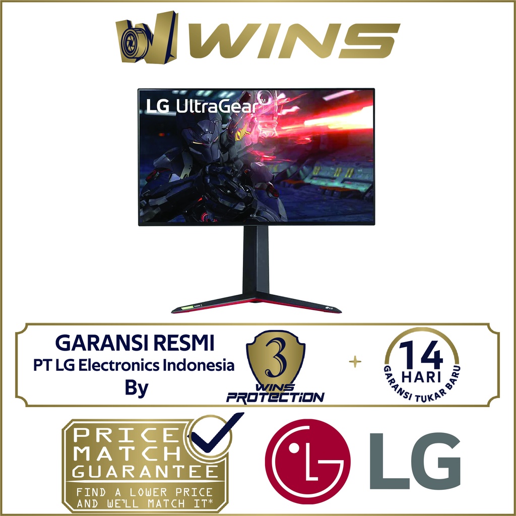 Jual LG 27GN950-B ATI Monitor Gaming 27" UltraGear 4K Nano IPS 1ms G ...