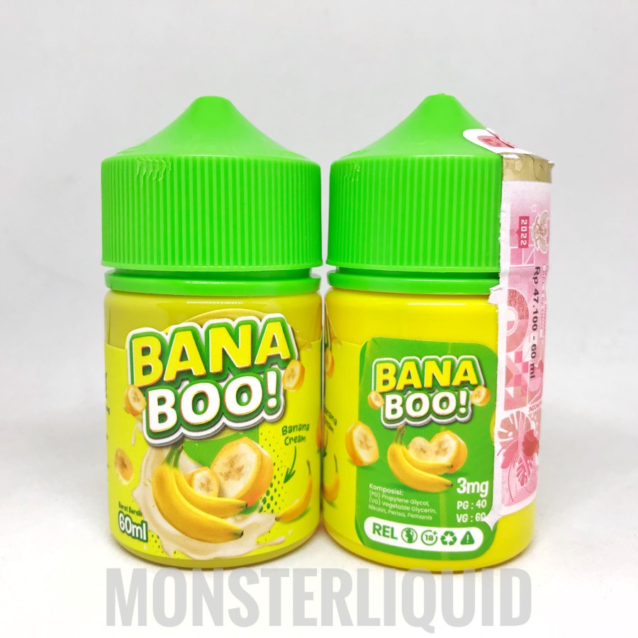 BANA BOO BANANA CREAM BY ELF X VSS 3MG 60ML