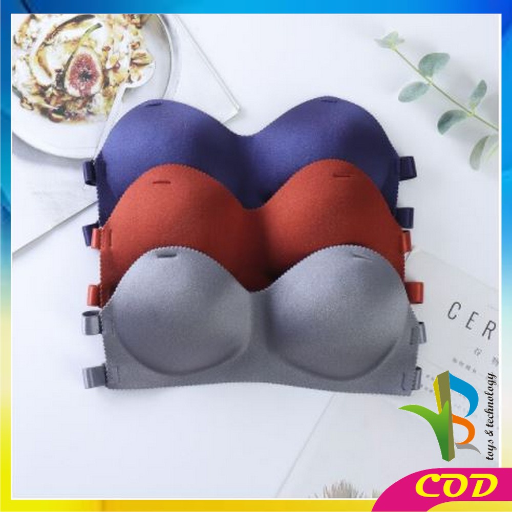 RB-P64 P65 Bra Seamless Tanpa Kawat BH Wanita Push Up Bra / Bra Kancing Depan Tanpa Kawat