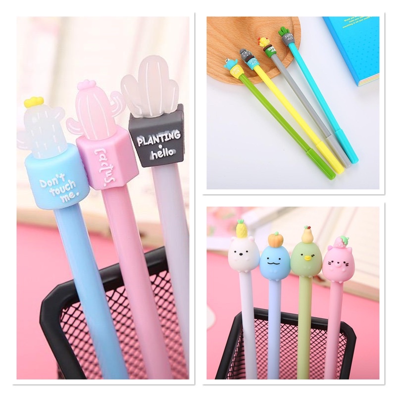 

PULPEN KARAKTER - PULPEN GEL LUCU - PULPEN SQUISHY - PULPEN RAKET