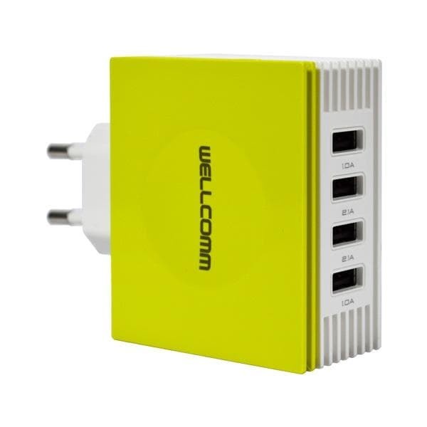 Wellcomm 4 Port USB Charger 4.5A