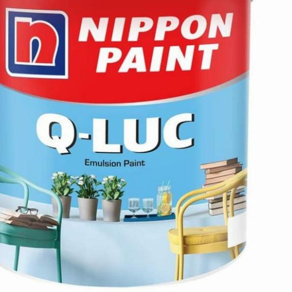 Qluc Kiluk Galon Putih 1505 Cat Tembok Nippon Paint 5kg