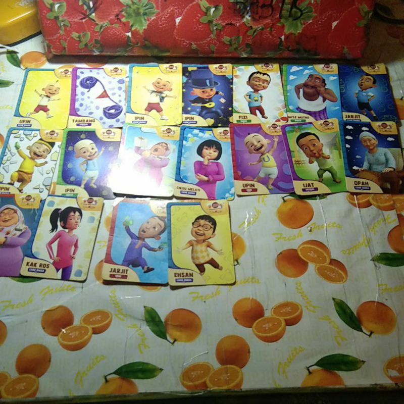 kartu Upin & Ipin Choki choki