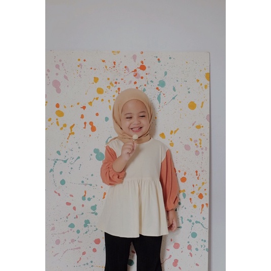 RACHIDKIDS / BAJU ANK CEWEK LUCU / BERYL TOP