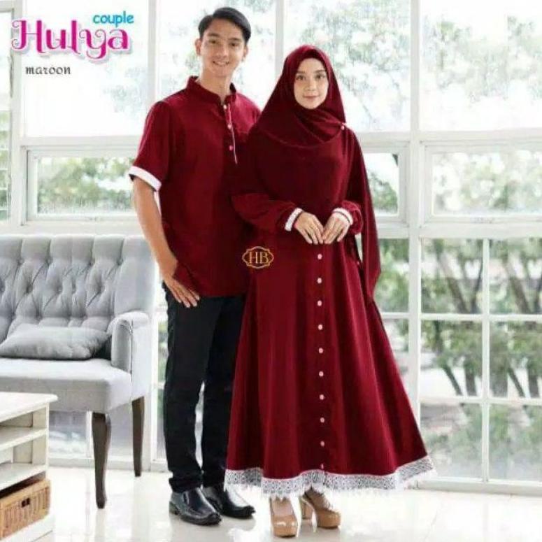 ㆅW BAJU COUPLE LEBARAN HULYA KEKINIAN TERBARU 2022 SARIMBIT LEBARAN FAMILY SET BAJU COUPLE KELUARGA 