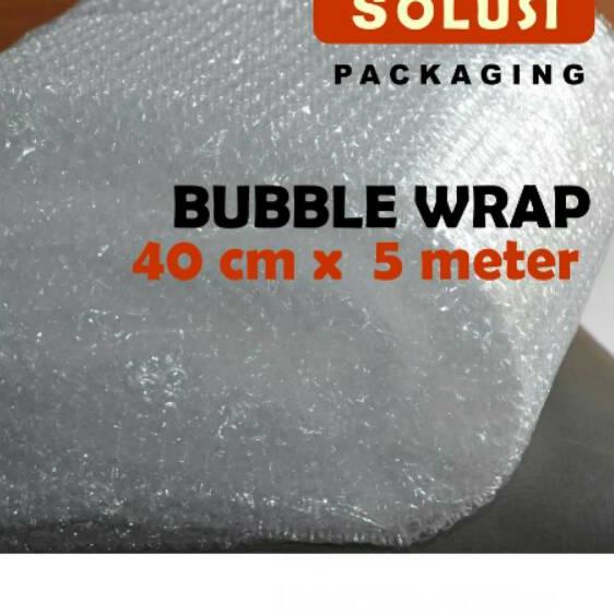 

ㅸ BUBBLE WRAP POTONGAN 40CM X 5 METER / PLASTIK GELEMBUNG / BUBLE WRAP ジ