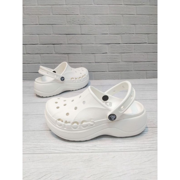 CROCS CLASSIC BAYA CLOG WEDGES WOMEN SANDAL 6cm