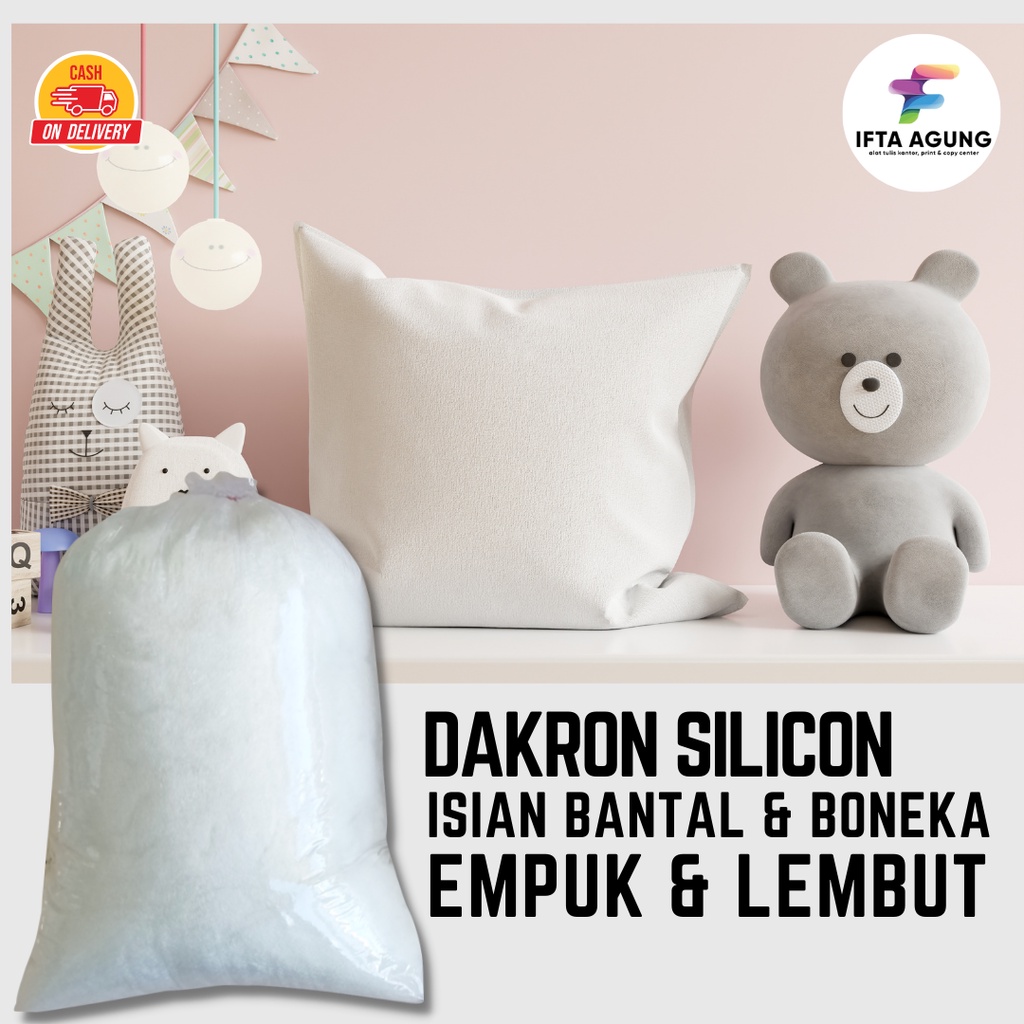 Dakron Grade A Kiloan Murah Silicon 1Kg IFTA AGUNG