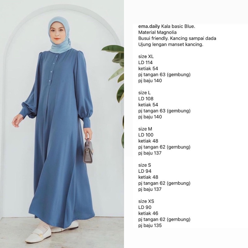 Kala Basic Blue by Ema daily