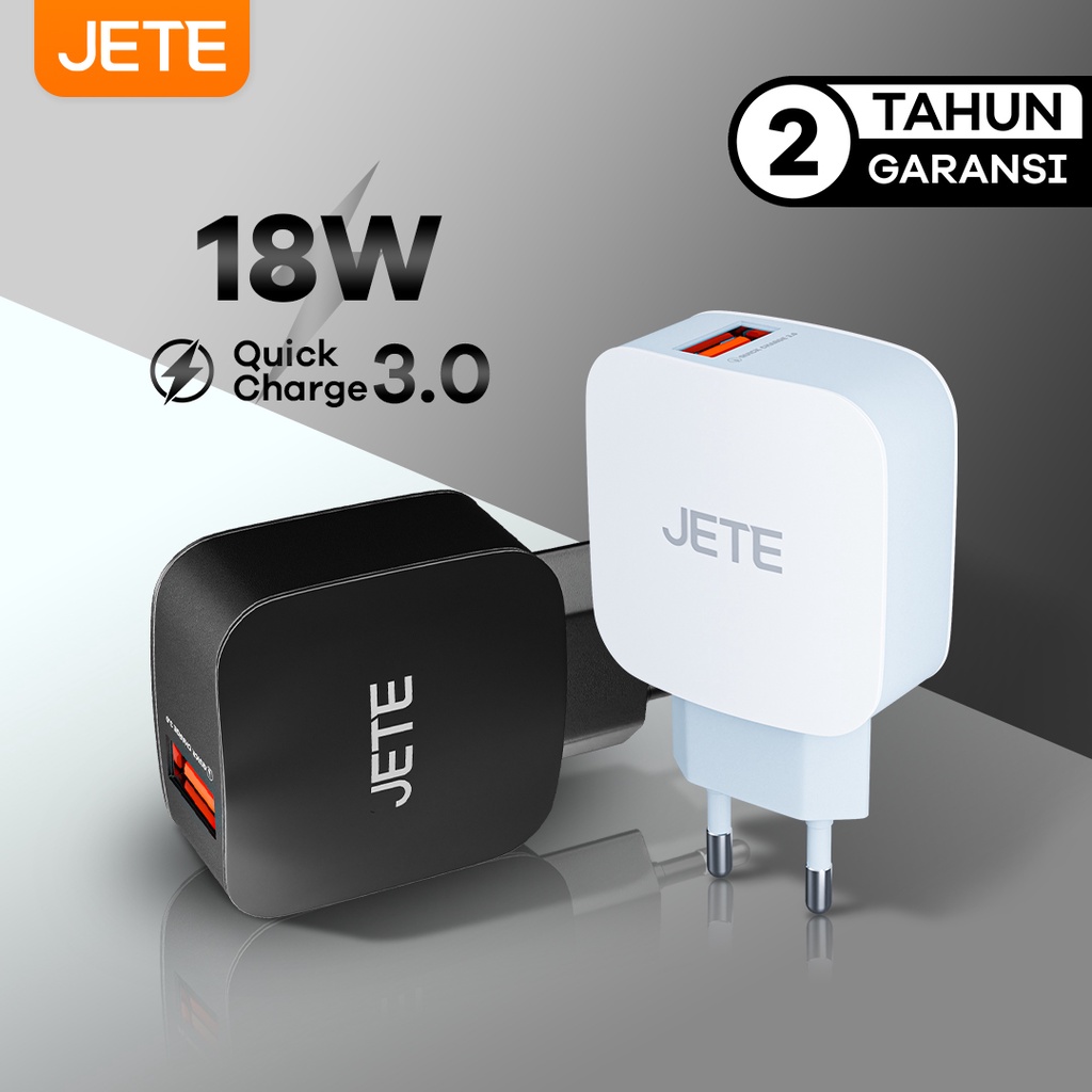 Charger Quick Charge 3.0 JETE C11  - Garansi Resmi 12 Bulan