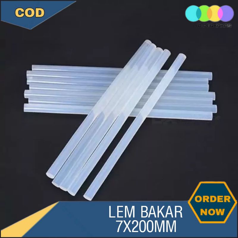 

Lem Bakar Tembak Kecil 0,7x20 cm Isi Lem Refill Glue Stick 1PCS 7MM x 20CM