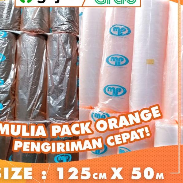 

BUBBLE WRAP ROLL 50 METER HITAM PUTIH BUBLE WRAP MURAH PROMO MULIAPACK - MP ORG - Putih