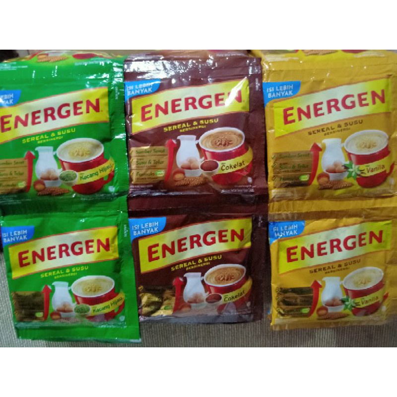 

Energen minuman susu dan sereal 1 renceng