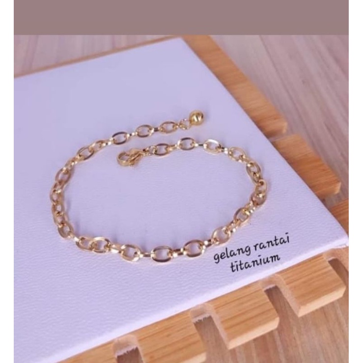 GELANG RANTAI TITANIUM
