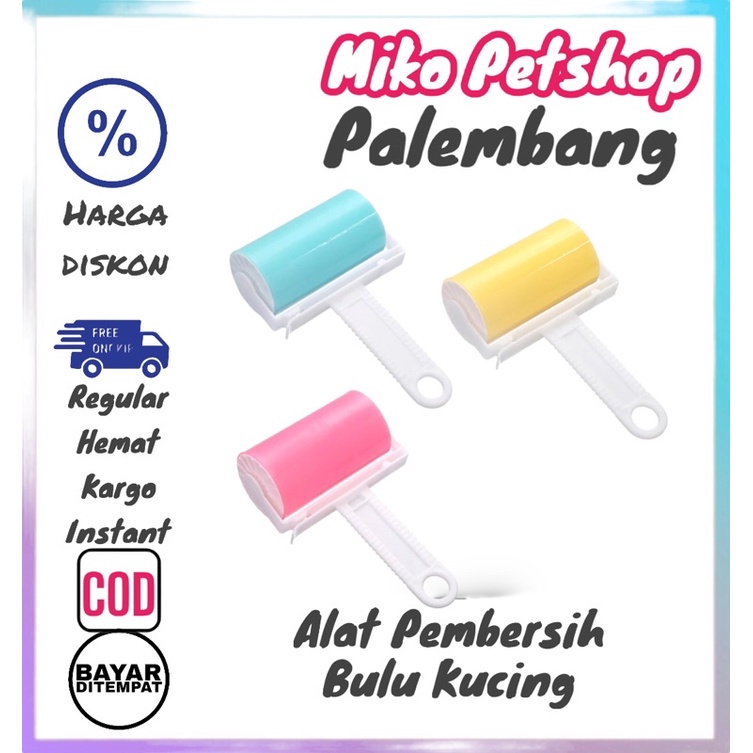 ROLLER PEMBERSIH BULU KUCING (L)- alat pembersih bulu di baju, sofa dan karpet