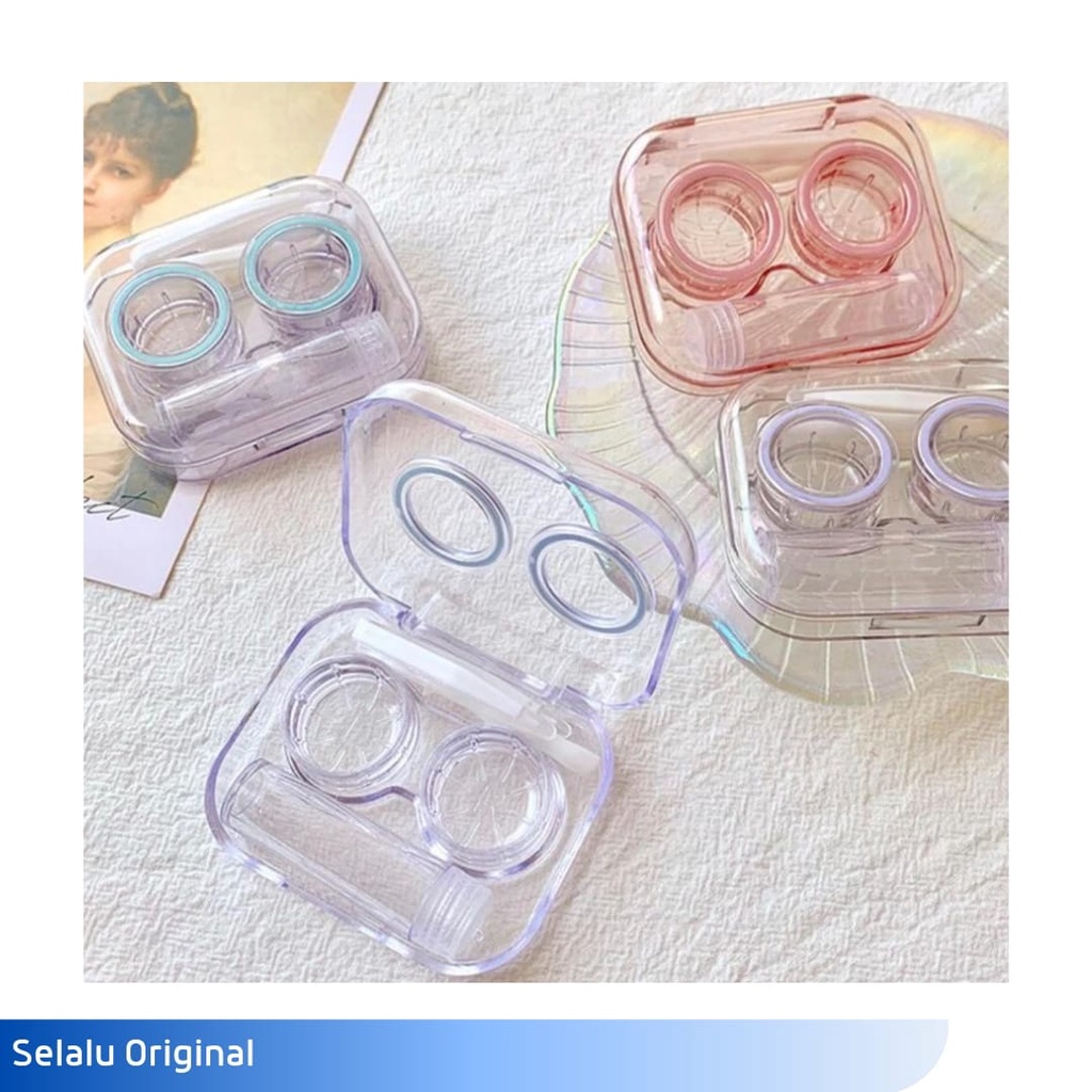 Tempat Kotak Case Softlens Mini Buah dan Bunga