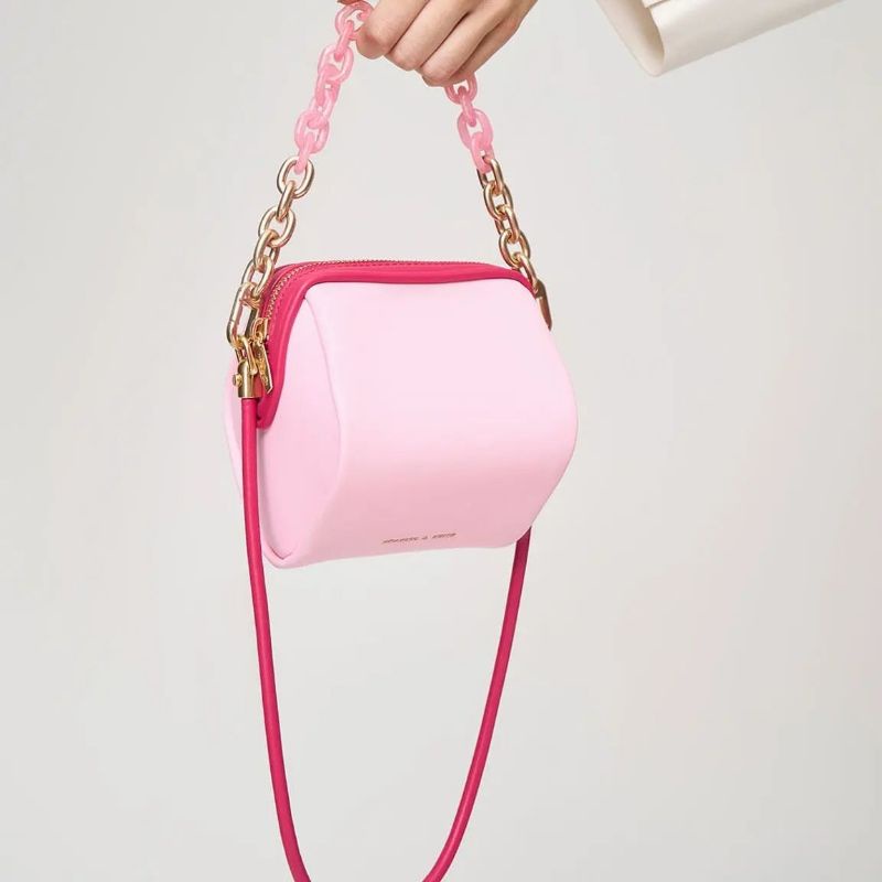 CK Ridley Chain-Link Boxy Bag