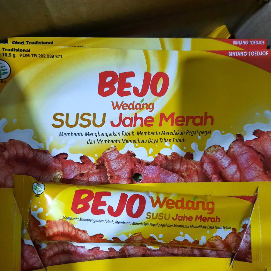 

BEJO Wedang Susu Jahe Merah Box 5 x 10.5gr