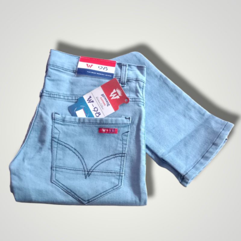 celana jeans skinny fit pria