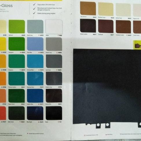 CAT KAYU & BESI DULUX V-GLOSS