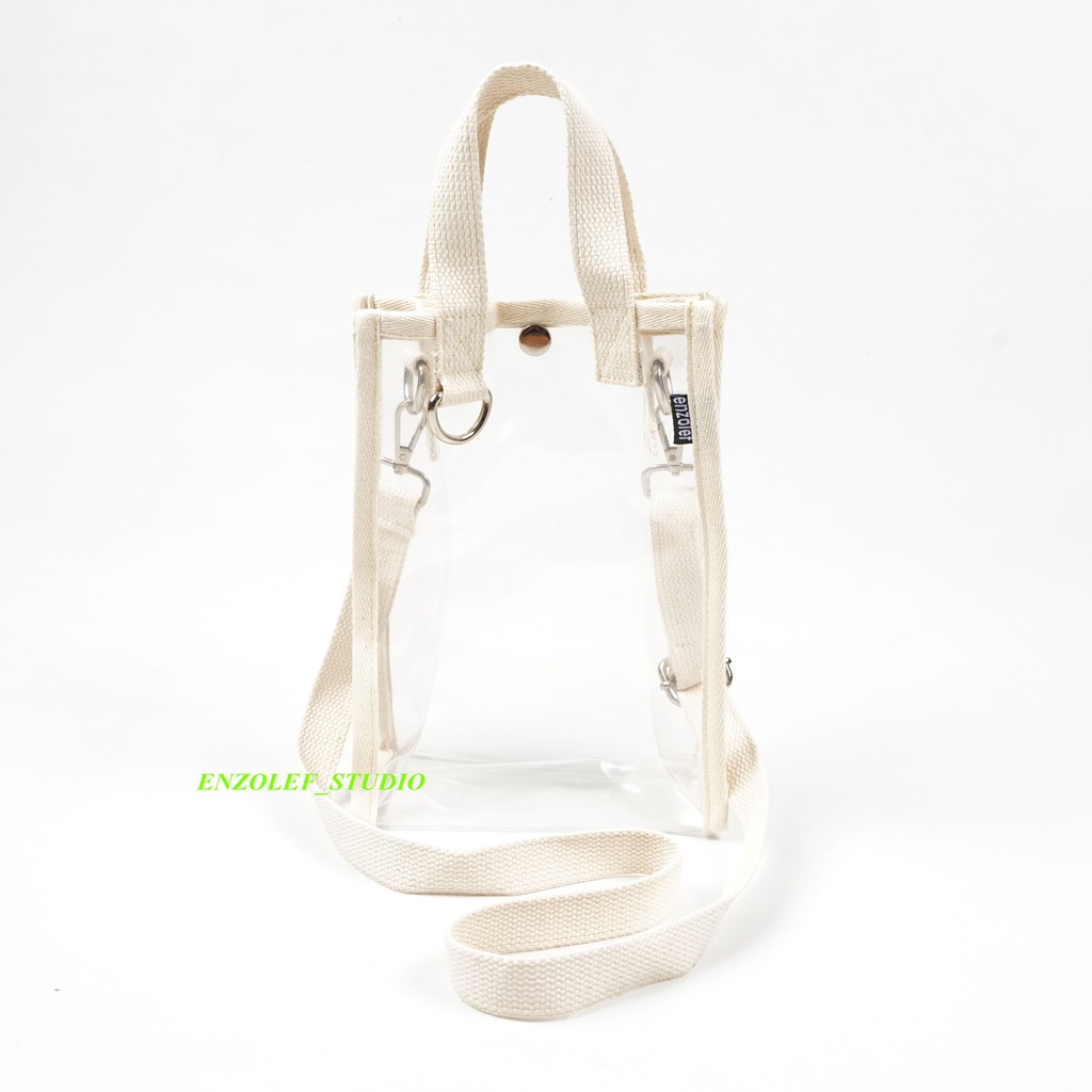 tas transparan - tas selempang transparan - tas pvc - tas mika - tas kpop - tas konser - tas bening