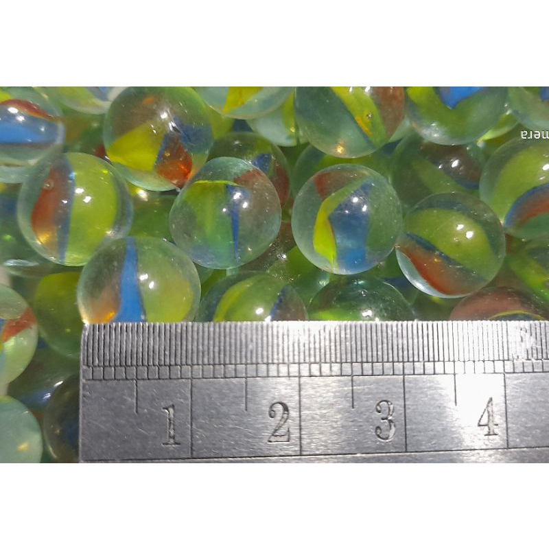 KELERENG KENEKER NEKER GUNDU GULI KALECI MINI 1,1 MM MILIMETER 50 BUTIR SLINGSHOT KETAPEL