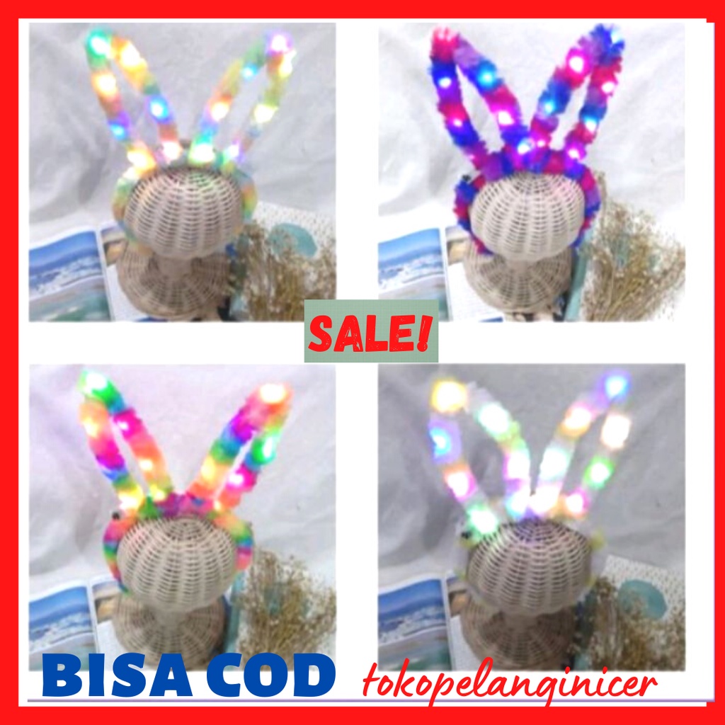 Bando kelinci bludru terbaru  Full bulu lembut  Tokopelanginicer