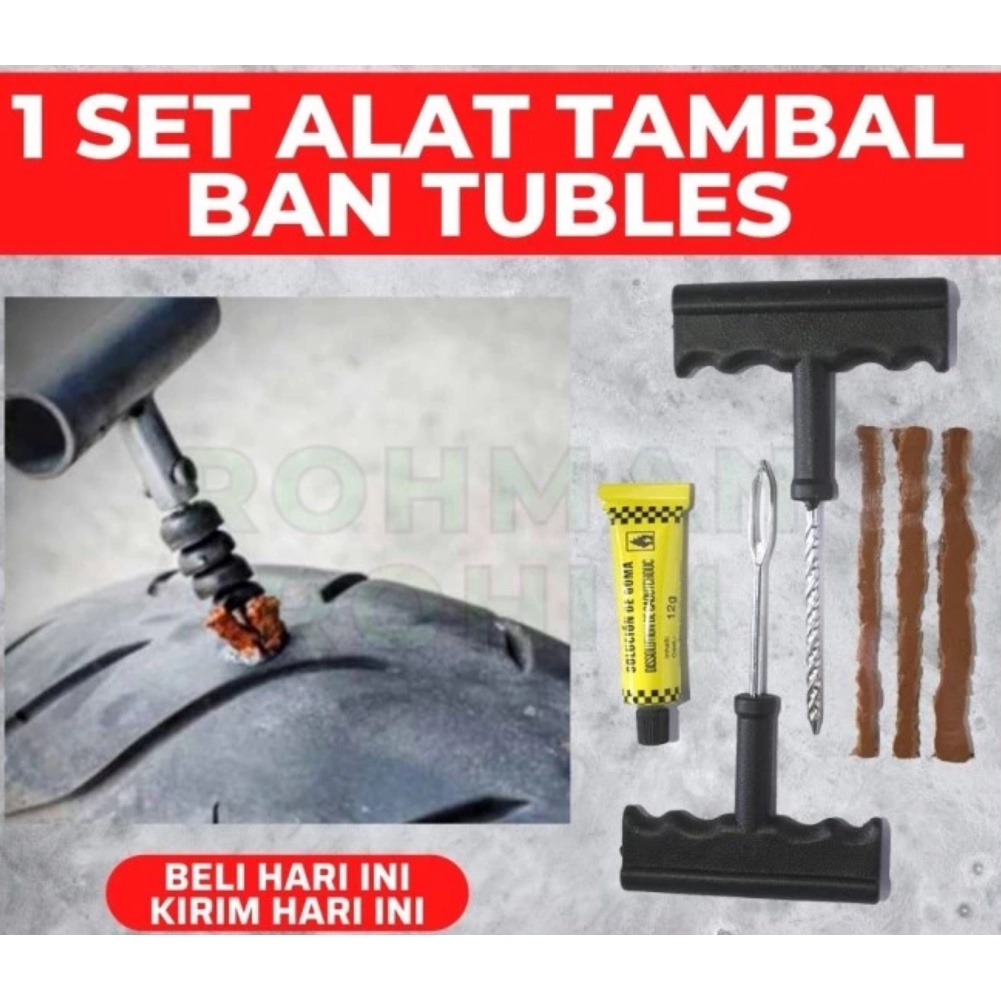 Alat Penambal Ban Mobil Motor TUBLES