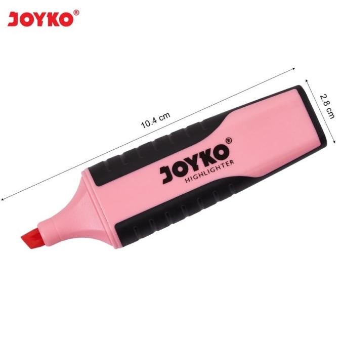 

Highlighter / Stabilo HL-7 / Pastel Pink Color Merah Muda