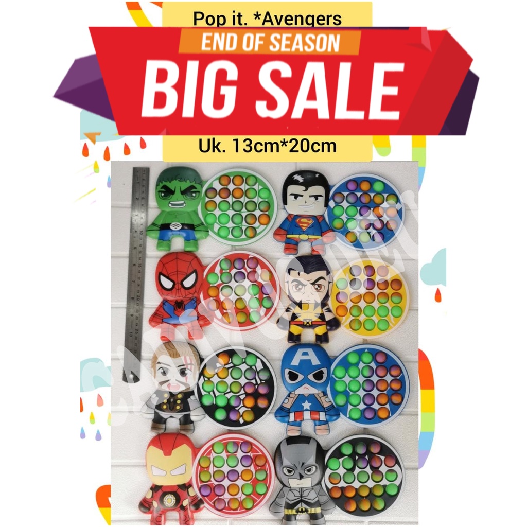 POP IT - BIG SALE CV01 - ANEKA MOTIF - SUPER MURAH