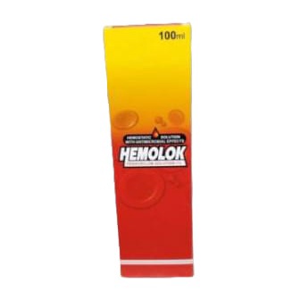 Image of Hemolok Antiseptik 100ml / Pembersih Luka 1 Botol #1
