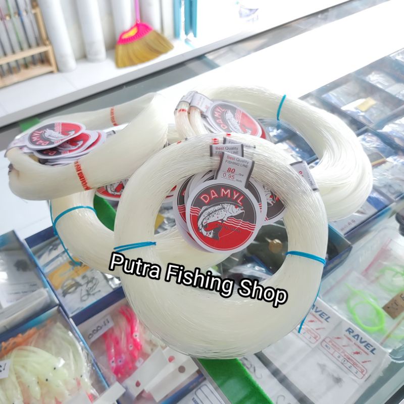 Senar Pancing Damyl Warna Putih 300 Meter - Senar damyl putih 70lbs - 150lbs