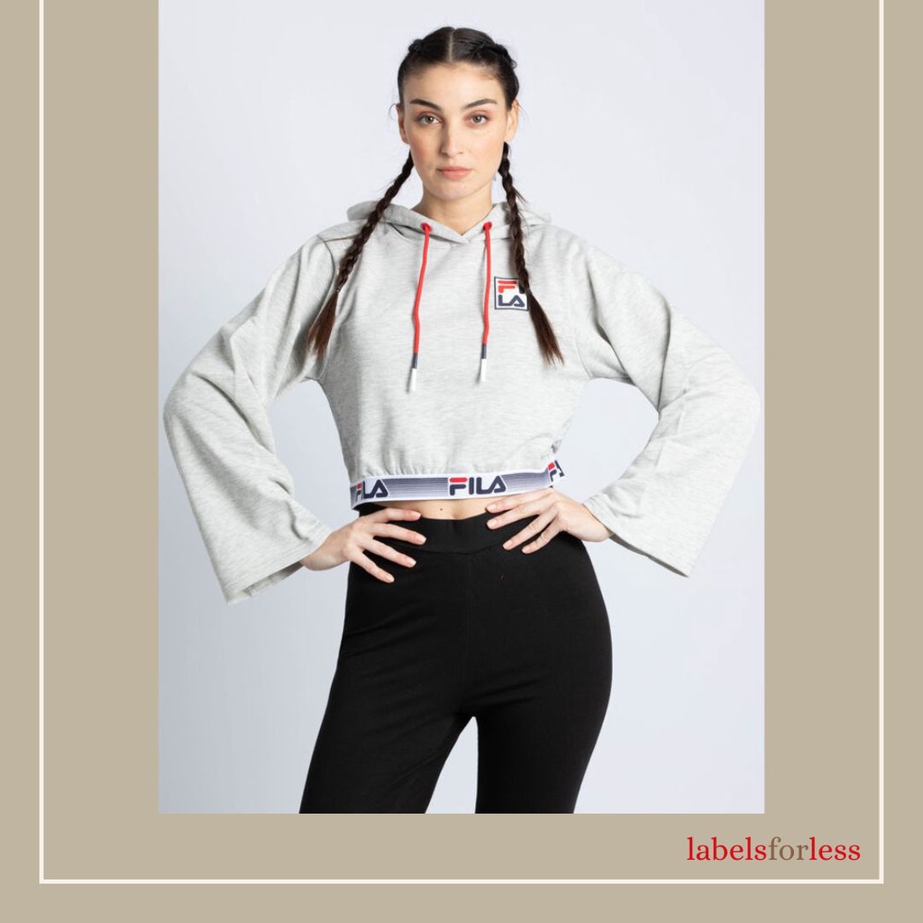 Fila Elliot Crop Hoodie