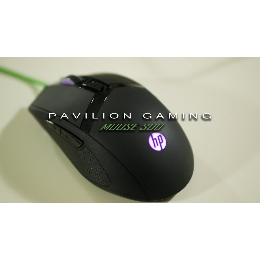 HP PAVILION GAMING MOUSE 300 BLACK - GARANSI 1 TAHUN